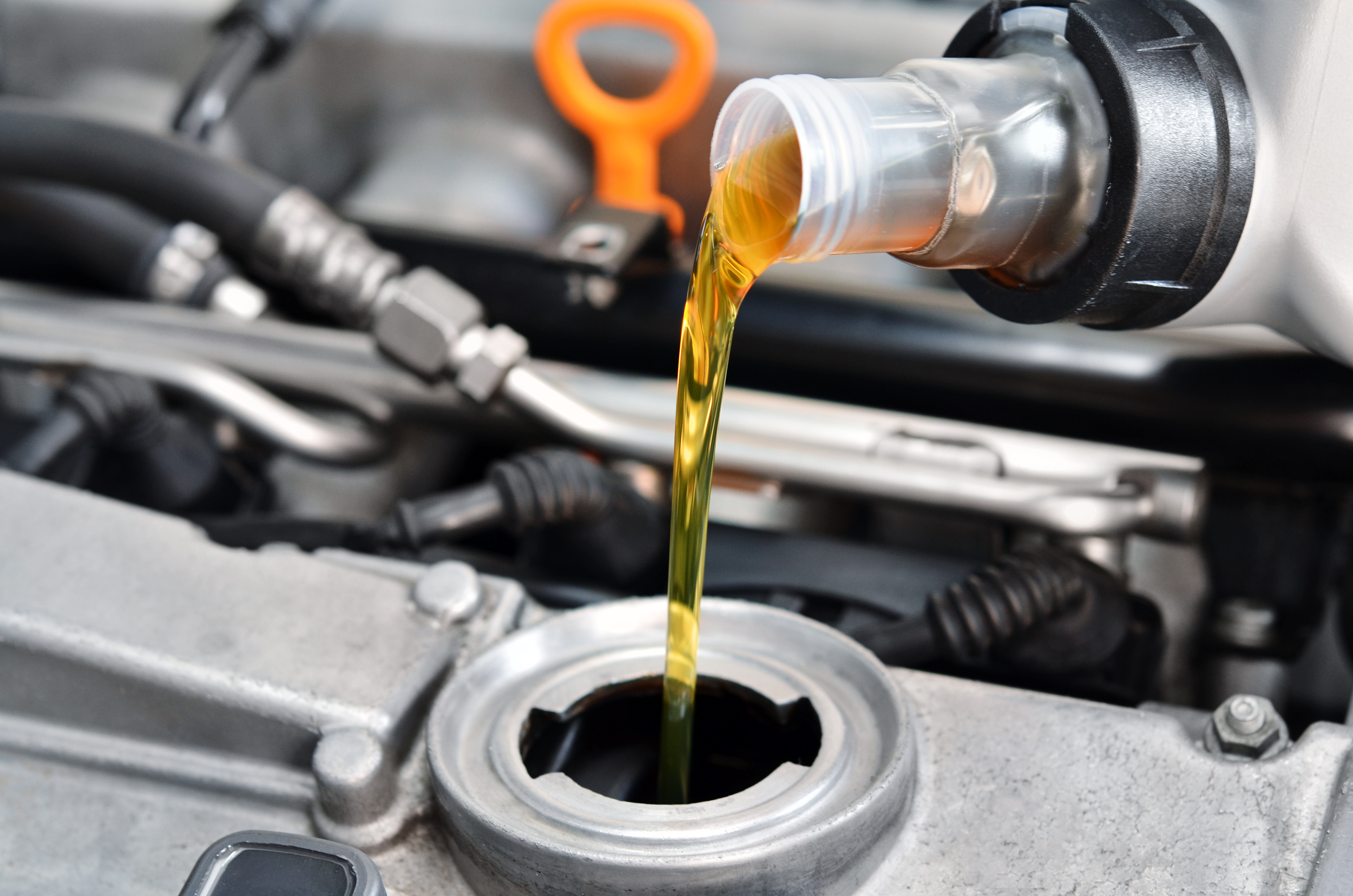 Fresh oil change accredited by Shell